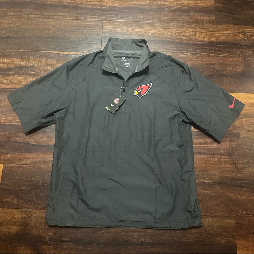 Nike Arizona Cardinals NFL Pullover Windbreaker 1/4 Zip